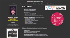Desktop Screenshot of electronicportfolios.org